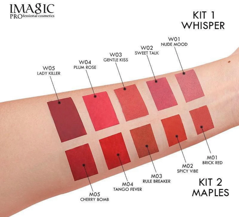 IMAGIC LIPSTICK SET (Set of 5)