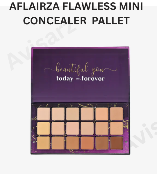 Aflairza Flawless Mini Concealer & Correct Palette 18 Color