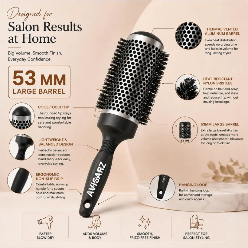 HEAT PROOF - ROUND COMB - 53mm