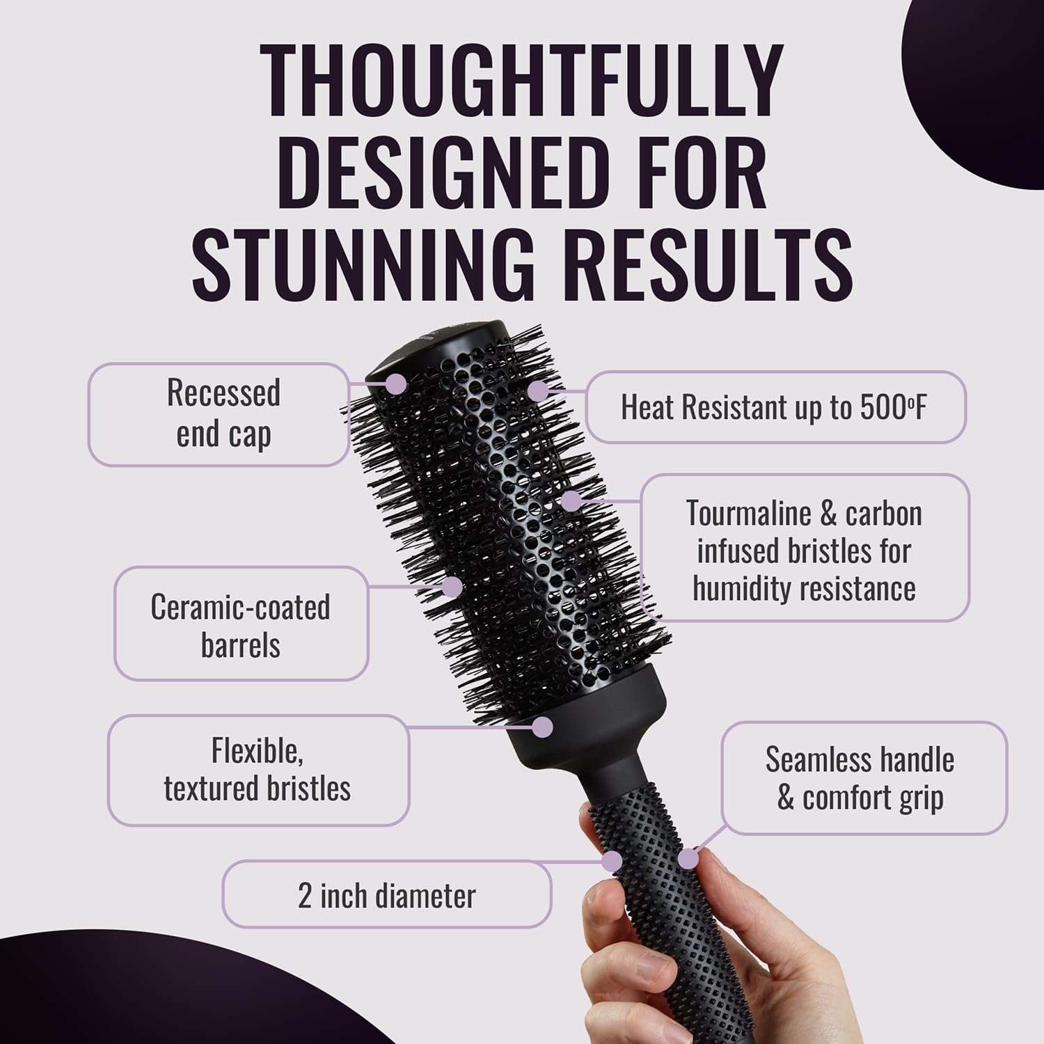 HEAT PROOF - ROUND COMB - 53mm