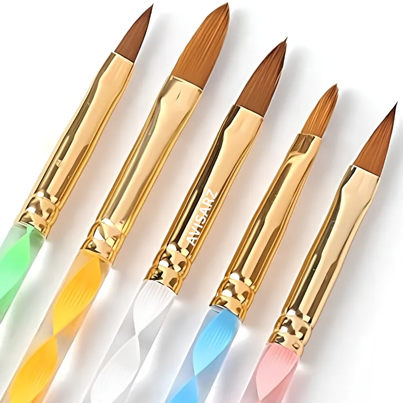 ACRYLIC BRUSH - Set of 5pis