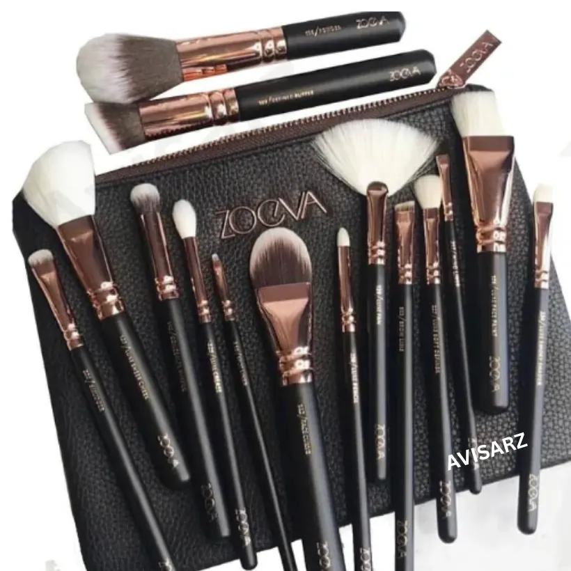ZOEVA Makeup Brushes - Set of 15 pis