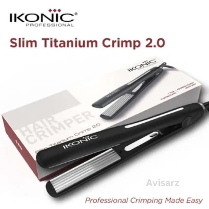 IKONIC - SLIM TITANIUM CRIMPER - 2.0 - Black