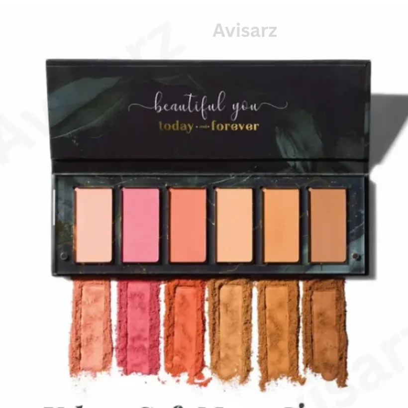 Aflairza Sculpt & Glow Matte Blush & Contour Palette