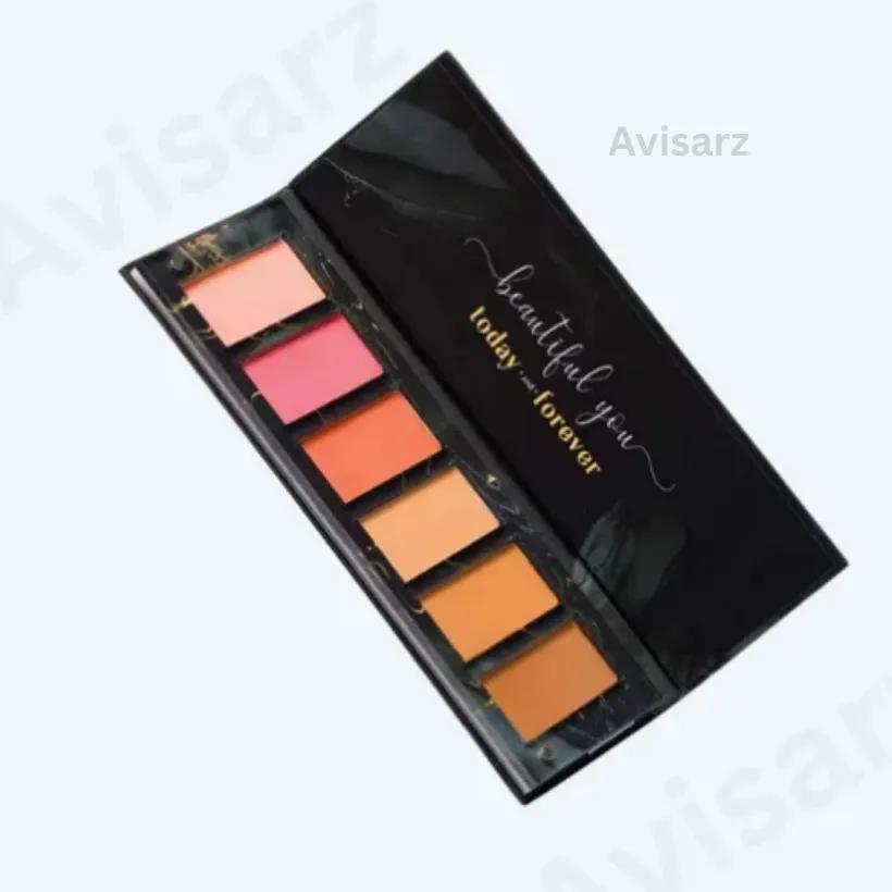 Aflairza Sculpt & Glow Matte Blush & Contour Palette