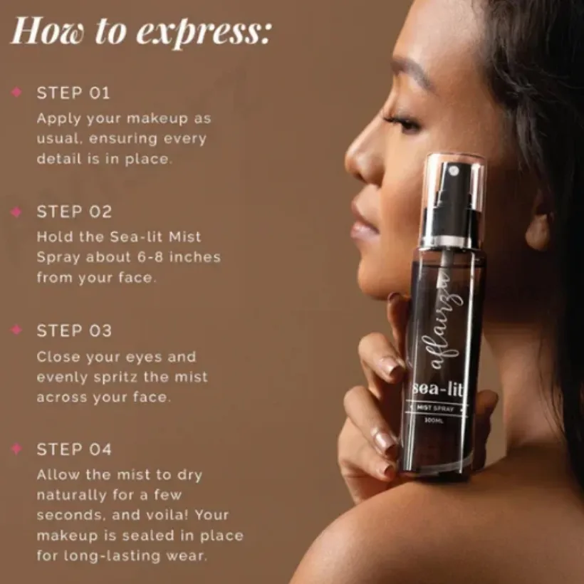 Aflairza Sea-lit Makeup Fixer