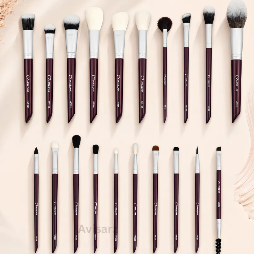 MAKEZMIA Face Edit 20 Brushes Makeup Set