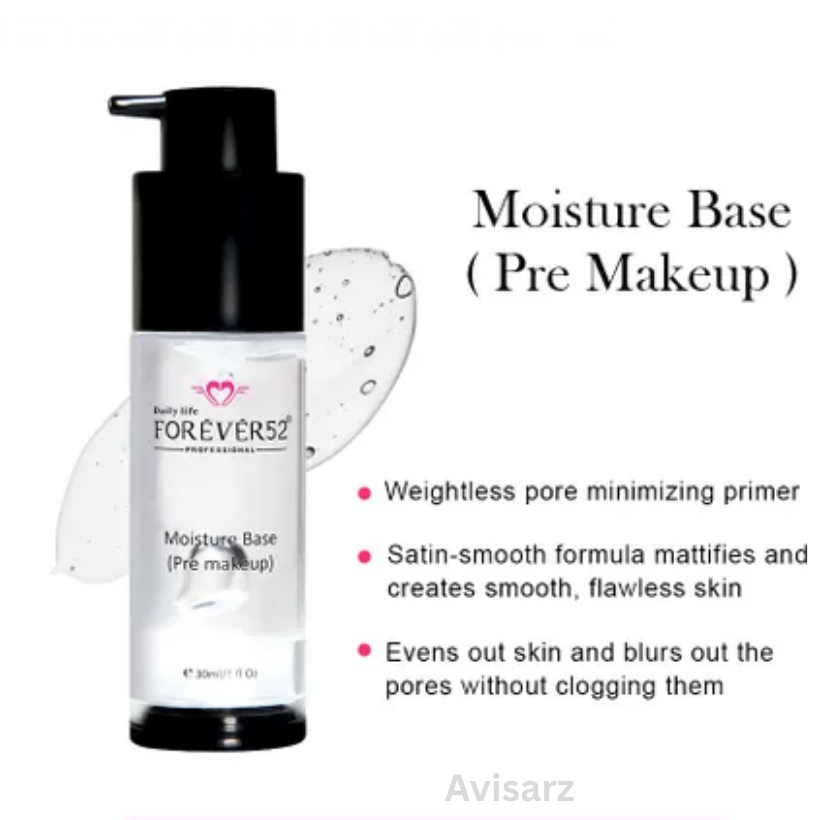 Forever52 MOISTURE BASE (PRE MAKEUP)- MPM Primer  - 30 ml (transparent)