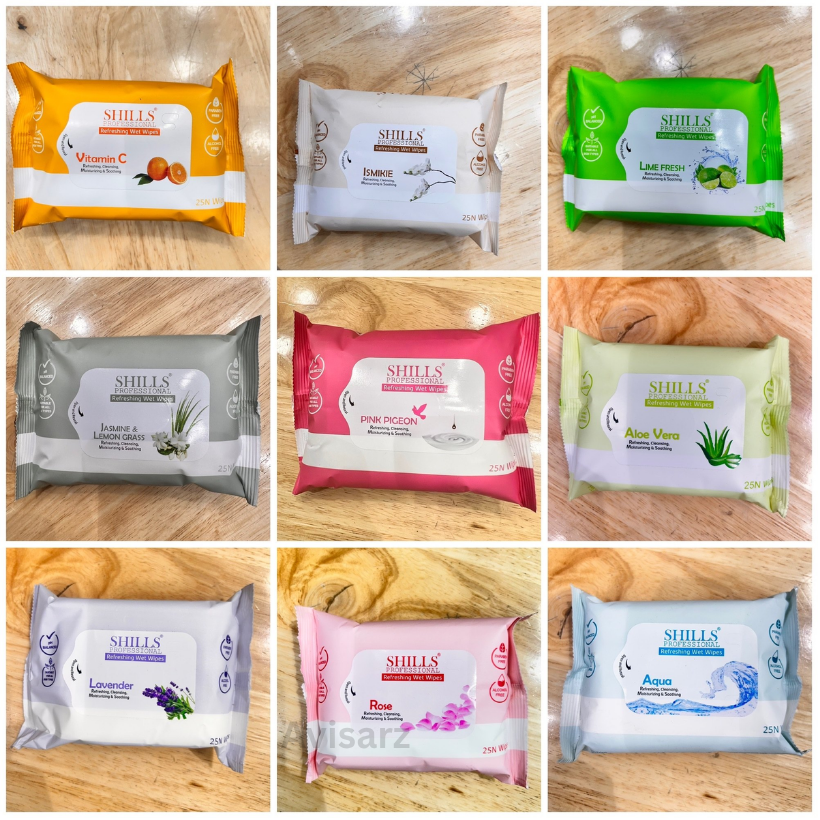 Shills Professional Refreshing Wet Wipes