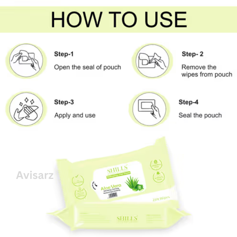 Shills Professional Refreshing Wet Wipes