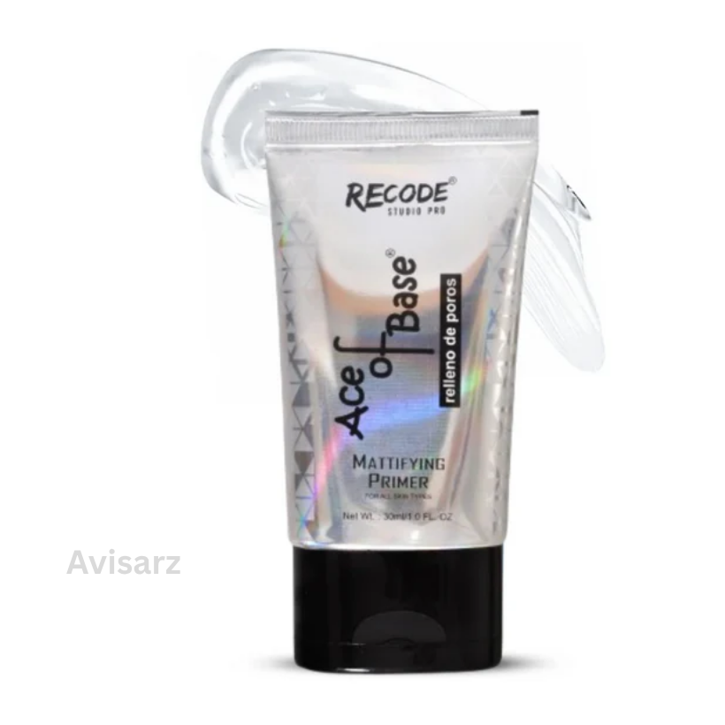 Recode Makeup Primer 30 ML for Oily Skin & Dry Skin - Ace Of Base Primer