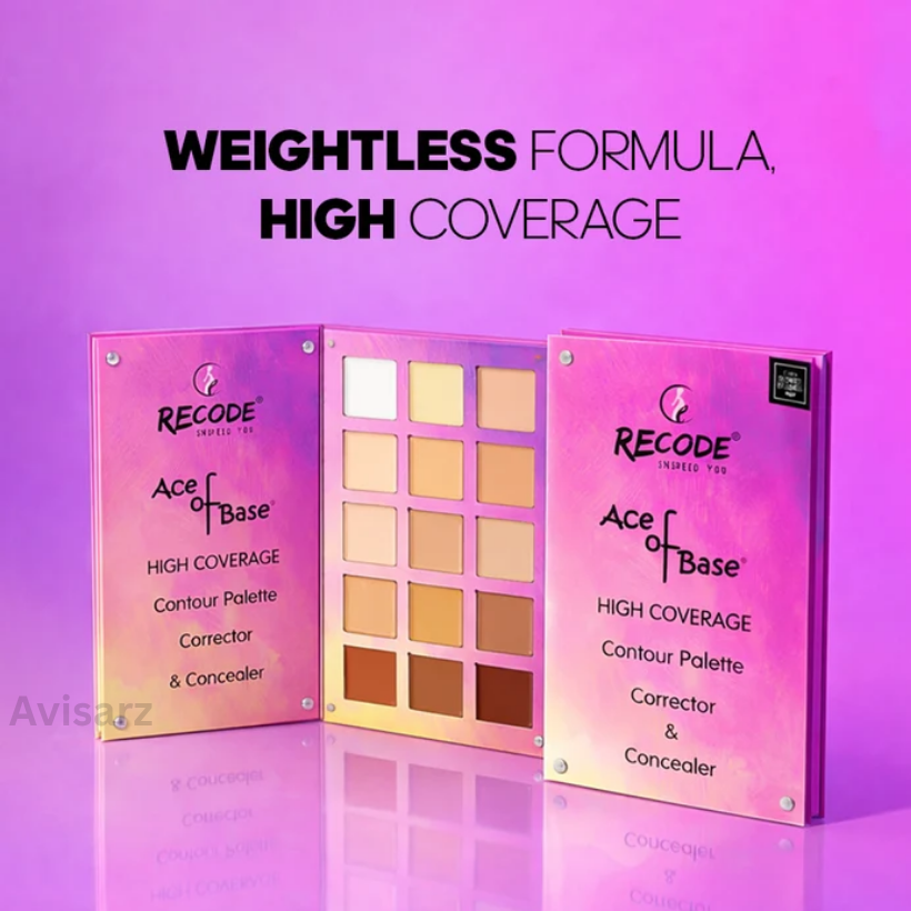 Recode  Concealer, Colour Corrector & Contour Palette - 52 G