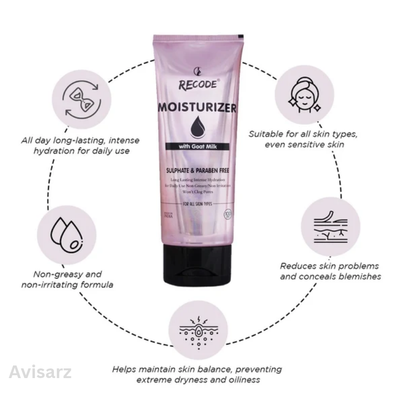 Recode Moisturizer With Goat Milk  - 100 ML