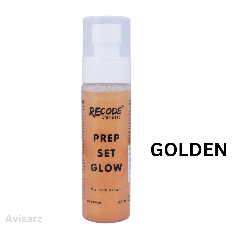 Recode Studios Glow Mist Makeup Setting Spray - GOLDEN